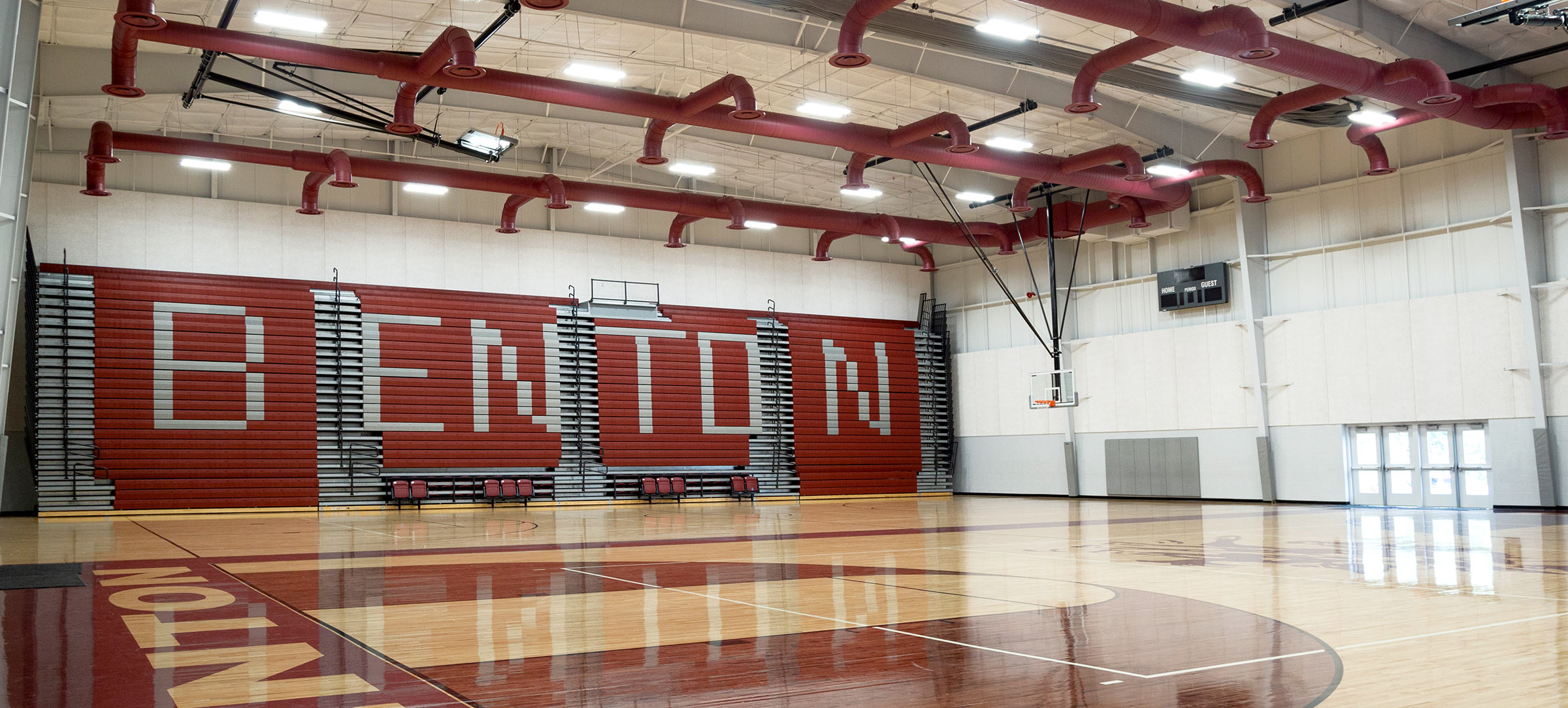Benton CCSD 47 Athletic and Performance Complex by BHDG Architecture, Photography by Haley Powell